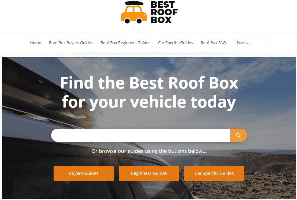 affiliate blog Best Roof Box by Alex Cooper